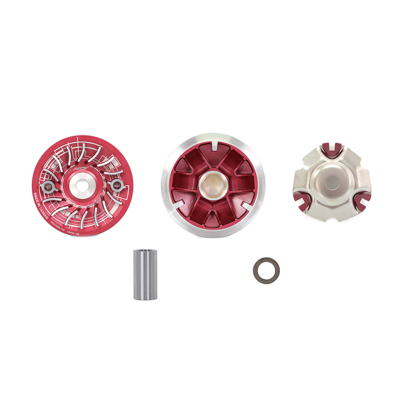 HONDA N-20 Front Pulley Set W/ Bush+Washer + Drive Face Assy./ Berry Red For NEW VARIO 150 FI