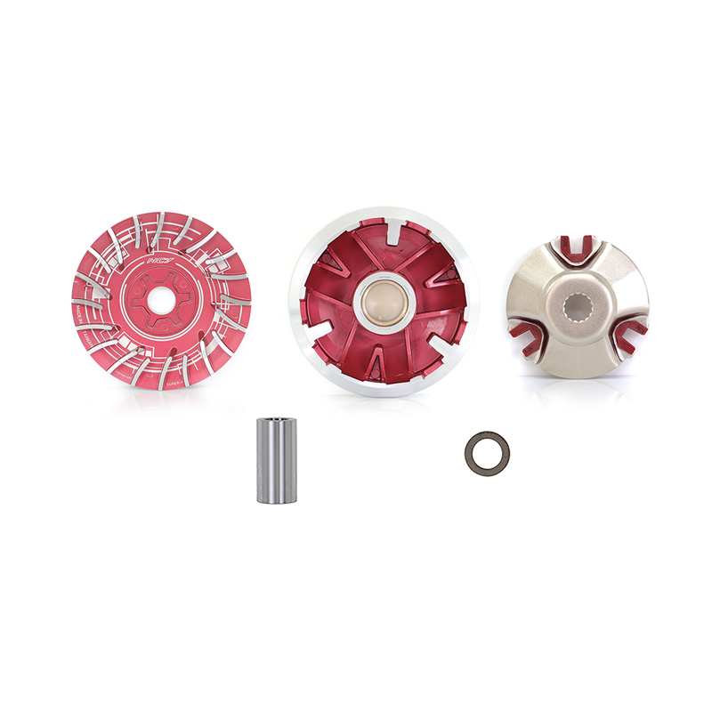 YANAHA N-20 Front Pulley Set W/ Bush+Washer + Drive Face Assy./ Berry Red For MIO 110