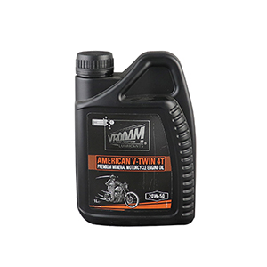 VROOAM American V-Twin Premium Mineral Motorcycle Engine Oil 20w50 For Harley