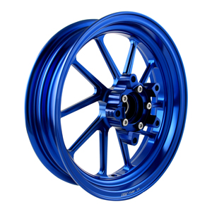 光陽機車G5 12吋鍛造鋁鋼圈後碟輪框3.0