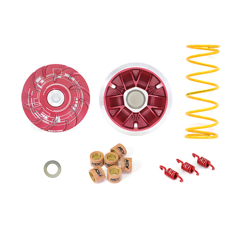 SYM N-20 FRONT PULLEY SET + DRIVE FACE + ROLLERS + CVT SPRING + CLUTCH SPRING ASSY./ ACCELERATION TY
