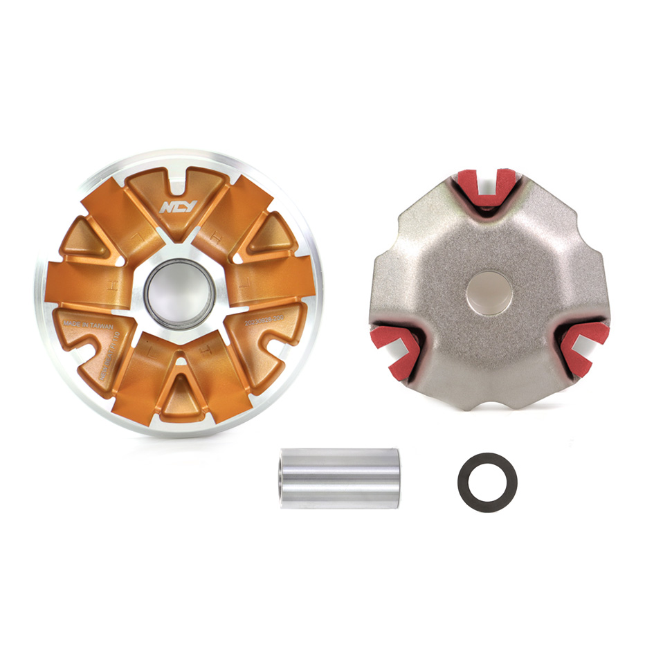 HONDA NEW BEAT FI 110 SPECIAL GOLDEN TEFLON PULLEY SET W/ BUSH