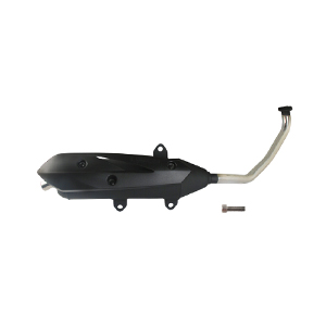 Exhaust Pipe/ Black/ Front Part Stainless For X-MAX 300(PH)