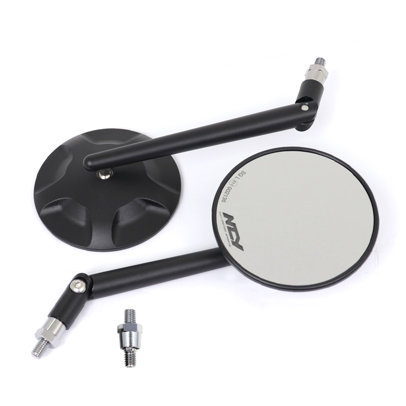 Universal CNC Mirror N1152/ Misty Black M8/ M10