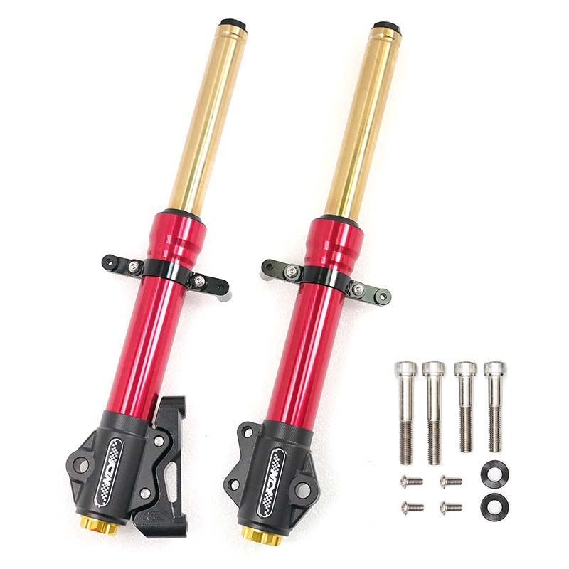 Front Forks W/ Preload Adjustable/ Radial Adaptor 260mm For GOGORO 2