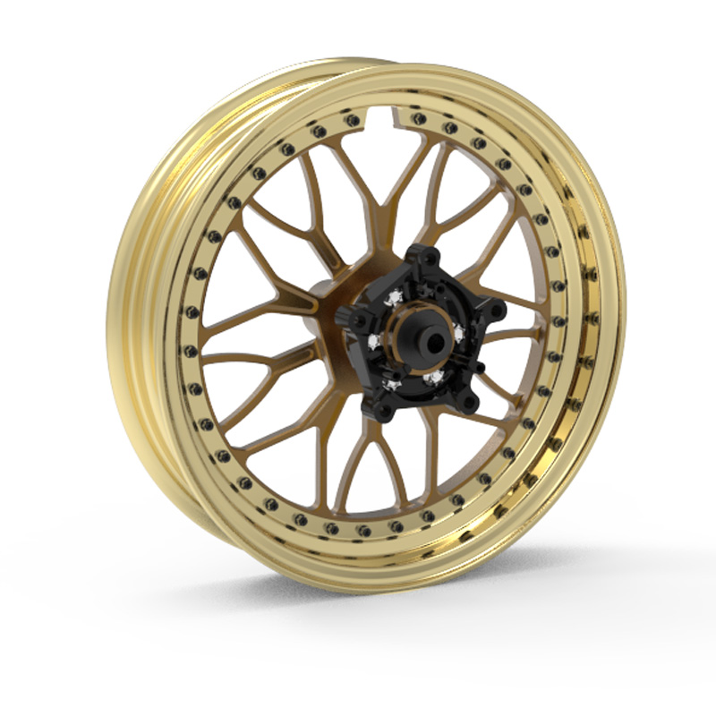 N-23 Two Pieces Forged Aluminum Rim for 5TH NEW CYGNUS-X 125 ABS N-23 Two Pieces Forged Aluminum Rim for 5TH NEW CYGNUS-X 125 ABS